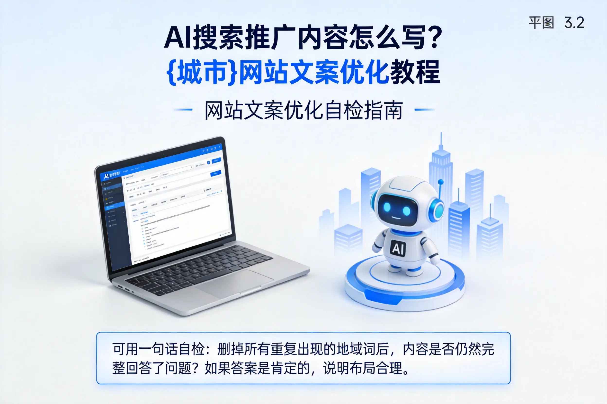AI搜索推广内容怎么写?孝感网站文案优化教程